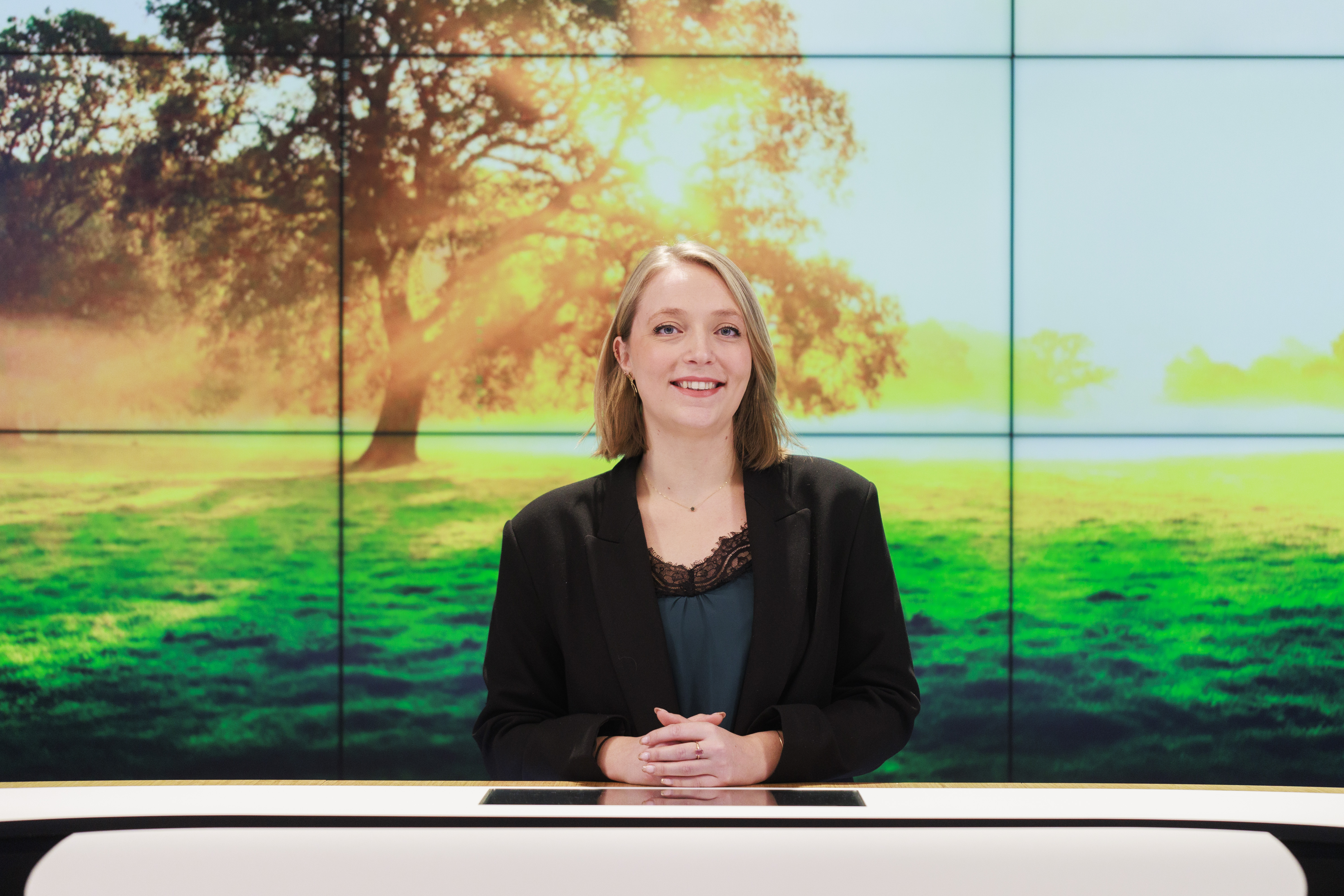 Perrine Borlée - Plateau TV